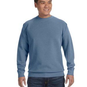 Adult 9.5 oz. Crewneck Sweatshirt - 1566 - BLUE JEAN